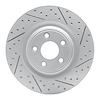 830-20028R Geoperformance Drilled/Slotted Brake Rotor, 2014-2021 Jaguar, Position: Rear Right - image 1