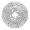 830-20034L Geoperformance Drilled/Slotted Brake Rotor, 2017-2020 Multiple Makes/Models, Position: Rear Left - image 1