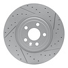 830-20038R Geoperformance Drilled/Slotted Brake Rotor, 2017-2019 Multiple Makes/Models, Position: Front Right - image 1