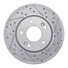 830-21011R Geoperformance Drilled/Slotted Brake Rotor, 2010-2013 Kia/Hyundai/Genesis, Position: Front Right - image 1