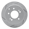 830-21013L Geoperformance Drilled/Slotted Brake Rotor, 2010-2013 Kia/Hyundai/Genesis, Position: Rear Left - image 1