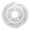 830-21014L Geoperformance Drilled/Slotted Brake Rotor, Fits Select Kia/Hyundai/Genesis, Position: Rear Left - image 1