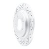 830-21014L Geoperformance Drilled/Slotted Brake Rotor, Fits Select Kia/Hyundai/Genesis, Position: Rear Left - image 2