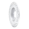 830-21014L Geoperformance Drilled/Slotted Brake Rotor, Fits Select Kia/Hyundai/Genesis, Position: Rear Left - image 4