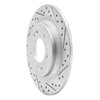 830-21014R Geoperformance Drilled/Slotted Brake Rotor, Fits Select Kia/Hyundai/Genesis, Position: Rear Right - image 2
