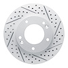 830-21020R Geoperformance Drilled/Slotted Brake Rotor, 2003-2006 Kia/Hyundai/Genesis, Position: Front Right - image 1