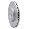 830-21022R Geoperformance Drilled/Slotted Brake Rotor, 2003-2005 Kia/Hyundai/Genesis, Position: Front Right - image 2