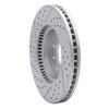 830-21022R Geoperformance Drilled/Slotted Brake Rotor, 2003-2005 Kia/Hyundai/Genesis, Position: Front Right - image 4