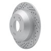 830-21029L Geoperformance Drilled/Slotted Brake Rotor, 2015-2020 Kia/Hyundai/Genesis, Position: Rear Left - image 2
