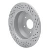 830-21029L Geoperformance Drilled/Slotted Brake Rotor, 2015-2020 Kia/Hyundai/Genesis, Position: Rear Left - image 4