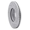 830-21031L Geoperformance Drilled/Slotted Brake Rotor, 2015-2021 Kia/Hyundai/Genesis, Position: Front Left - image 4
