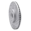830-21031R Geoperformance Drilled/Slotted Brake Rotor, 2015-2021 Kia/Hyundai/Genesis, Position: Front Right - image 2