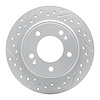 830-21034L Geoperformance Drilled/Slotted Brake Rotor, Fits Select Kia/Hyundai/Genesis, Position: Rear Left - image 1
