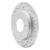 830-21034L Geoperformance Drilled/Slotted Brake Rotor, Fits Select Kia/Hyundai/Genesis, Position: Rear Left - image 2