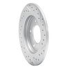 830-21034L Geoperformance Drilled/Slotted Brake Rotor, Fits Select Kia/Hyundai/Genesis, Position: Rear Left - image 4
