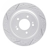 830-21036L Geoperformance Drilled/Slotted Brake Rotor, Fits Select Kia/Hyundai/Genesis, Position: Rear Left - image 1