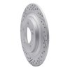 830-21036L Geoperformance Drilled/Slotted Brake Rotor, Fits Select Kia/Hyundai/Genesis, Position: Rear Left - image 2