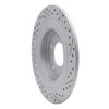830-21036L Geoperformance Drilled/Slotted Brake Rotor, Fits Select Kia/Hyundai/Genesis, Position: Rear Left - image 4
