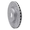 830-21038L Geoperformance Drilled/Slotted Brake Rotor, Fits Select Kia/Hyundai/Genesis, Position: Front Left - image 2
