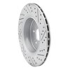 830-21039L Geoperformance Drilled/Slotted Brake Rotor, Fits Select Kia/Hyundai/Genesis, Position: Rear Left - image 4