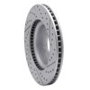 830-21040R Geoperformance Drilled/Slotted Brake Rotor, Fits Select Kia/Hyundai/Genesis, Position: Front Right - image 4