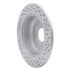 830-21041L Geoperformance Drilled/Slotted Brake Rotor, Fits Select Kia/Hyundai/Genesis, Position: Rear Left - image 4