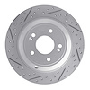 830-21041R Geoperformance Drilled/Slotted Brake Rotor, Fits Select Kia/Hyundai/Genesis, Position: Rear Right - image 1