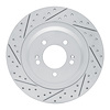 830-21049L Geoperformance Drilled/Slotted Brake Rotor, Fits Select Kia/Hyundai/Genesis, Position: Rear Left - image 1