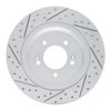 830-21049L Geoperformance Drilled/Slotted Brake Rotor, Fits Select Kia/Hyundai/Genesis, Position: Rear Left - image 2