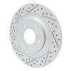 830-21049L Geoperformance Drilled/Slotted Brake Rotor, Fits Select Kia/Hyundai/Genesis, Position: Rear Left - image 4