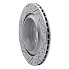 830-26000R Geoperformance Drilled/Slotted Brake Rotor, 2012-2020 Tesla, Position: Rear Right - image 1