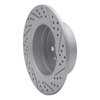 830-27006L Geoperformance Drilled/Slotted Brake Rotor, 1974-1997 Volvo, Position: Rear Left - image 4