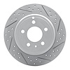 830-27019R Geoperformance Drilled/Slotted Brake Rotor, 1996-2004 Volvo, Position: Rear Right - image 1