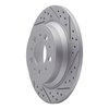 830-27024R Geoperformance Drilled/Slotted Brake Rotor, 1999-2009 Volvo, Position: Rear Right - image 2