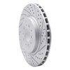 830-27032R Geoperformance Drilled/Slotted Brake Rotor, 2004-2007 Volvo, Position: Rear Right - image 2