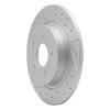 830-27033L Geoperformance Drilled/Slotted Brake Rotor, 2004-2013 Volvo, Position: Rear Left - image 2