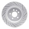 830-27037L Geoperformance Drilled/Slotted Brake Rotor, 2007-2015 Volvo, Position: Rear Left - image 4