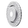 830-27037R Geoperformance Drilled/Slotted Brake Rotor, 2007-2015 Volvo, Position: Rear Right - image 3