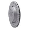 830-27039R Geoperformance Drilled/Slotted Brake Rotor, 2003-2014 Volvo, Position: Rear Right - image 2