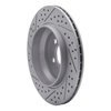 830-27039R Geoperformance Drilled/Slotted Brake Rotor, 2003-2014 Volvo, Position: Rear Right - image 4
