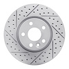 830-27041L Geoperformance Drilled/Slotted Brake Rotor, 2007-2018 Multiple Makes/Models, Position: Front Left - image 1