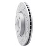 830-27041L Geoperformance Drilled/Slotted Brake Rotor, 2007-2018 Multiple Makes/Models, Position: Front Left - image 2