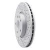 830-27041R Geoperformance Drilled/Slotted Brake Rotor, 2007-2018 Multiple Makes/Models, Position: Front Right - image 2