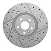 830-27051R Geoperformance Drilled/Slotted Brake Rotor, Fits Select Multiple Makes/Models, Position: Front Right - image 1