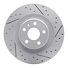830-27052R Geoperformance Drilled/Slotted Brake Rotor, Fits Select Volvo, Position: Rear Right - image 1