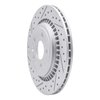 830-27060L Geoperformance Drilled/Slotted Brake Rotor, 2008-2018 Volvo, Position: Rear Left - image 2