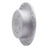 830-31018R Geoperformance Drilled/Slotted Brake Rotor, 1984-1991 BMW, Position: Rear Right - image 2