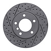 830-31027R Geoperformance Drilled/Slotted Brake Rotor, 1991-2006 BMW, Position: Front Right - image 1