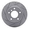 830-31028L Geoperformance Drilled/Slotted Brake Rotor, 1991-1999 BMW, Position: Rear Left - image 1