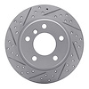 830-31028R Geoperformance Drilled/Slotted Brake Rotor, 1991-1999 BMW, Position: Rear Right - image 1